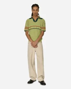 Bode T-Shirts^Palmer Polo Shirt Mint