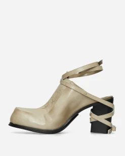 Simona Vanth Classic Shoes^P.A.M. Tango Brush-Off Lasered Tribal Heels Taupe