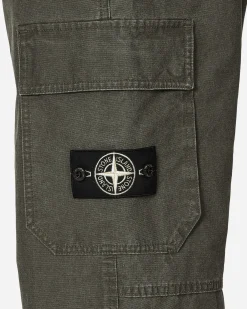 Stone Island Pants^Panama Recycled Oxide Plating Cargo Pants Lead Grey
