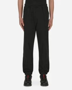 Slam Jam Pants^Panel Basic Sweatpants Black