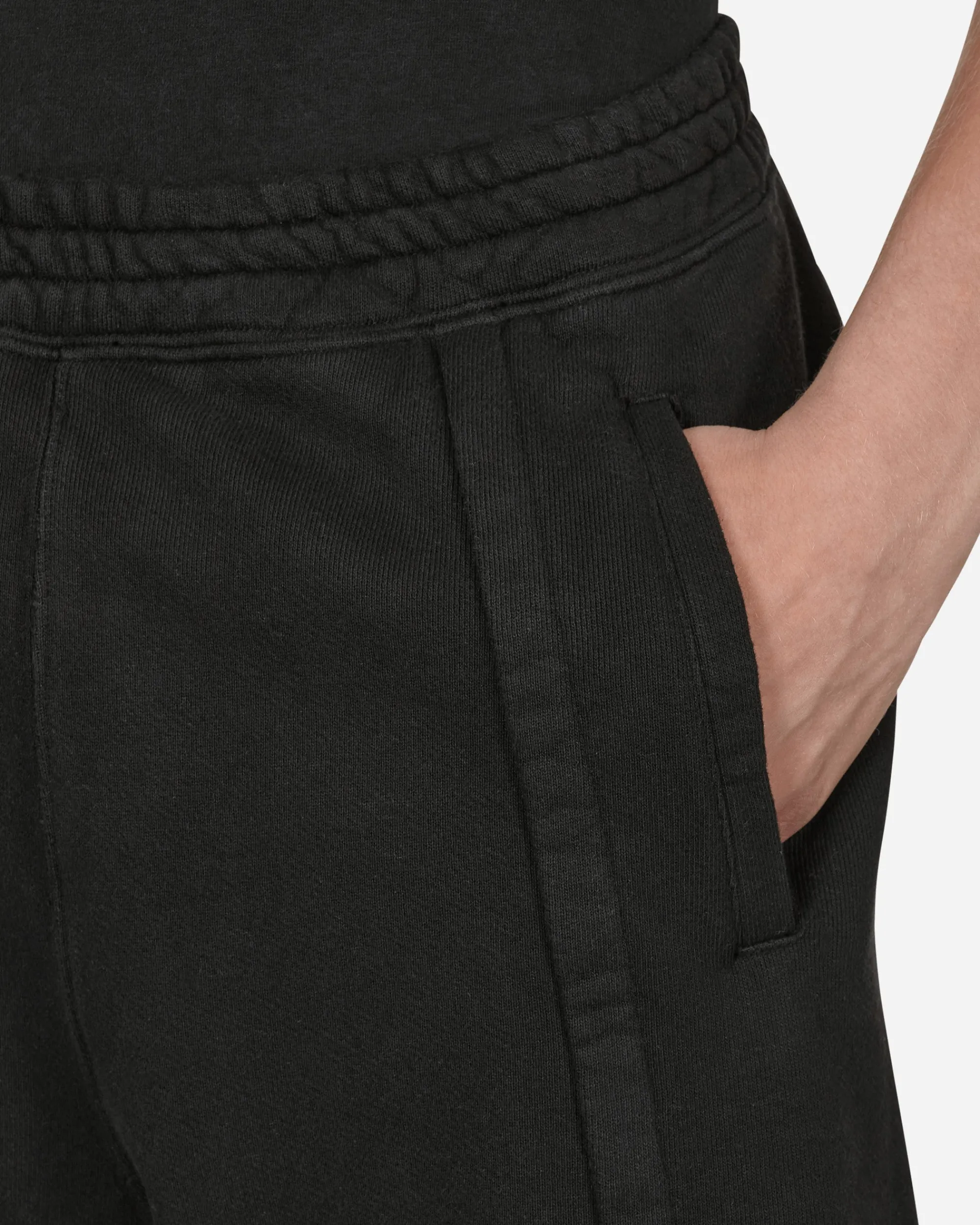 Slam Jam Pants^Panel Basic Sweatpants Black