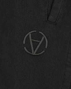 Slam Jam Pants^Panel Basic Sweatpants Black