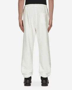 Slam Jam Pants^Panel Basic Sweatpants White