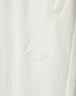 Slam Jam Pants^Panel Basic Sweatpants White