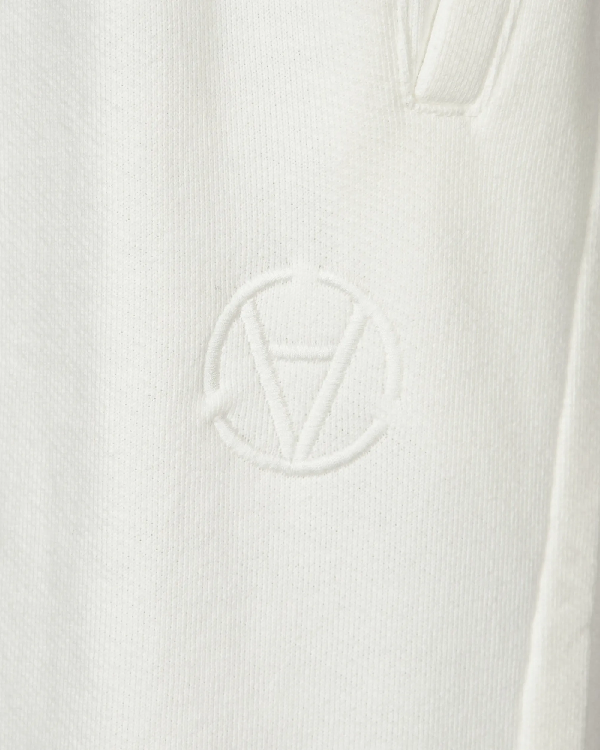 Slam Jam Pants^Panel Basic Sweatpants White