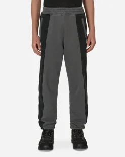 Slam Jam Pants^Panel Sweatpants Grey / Black