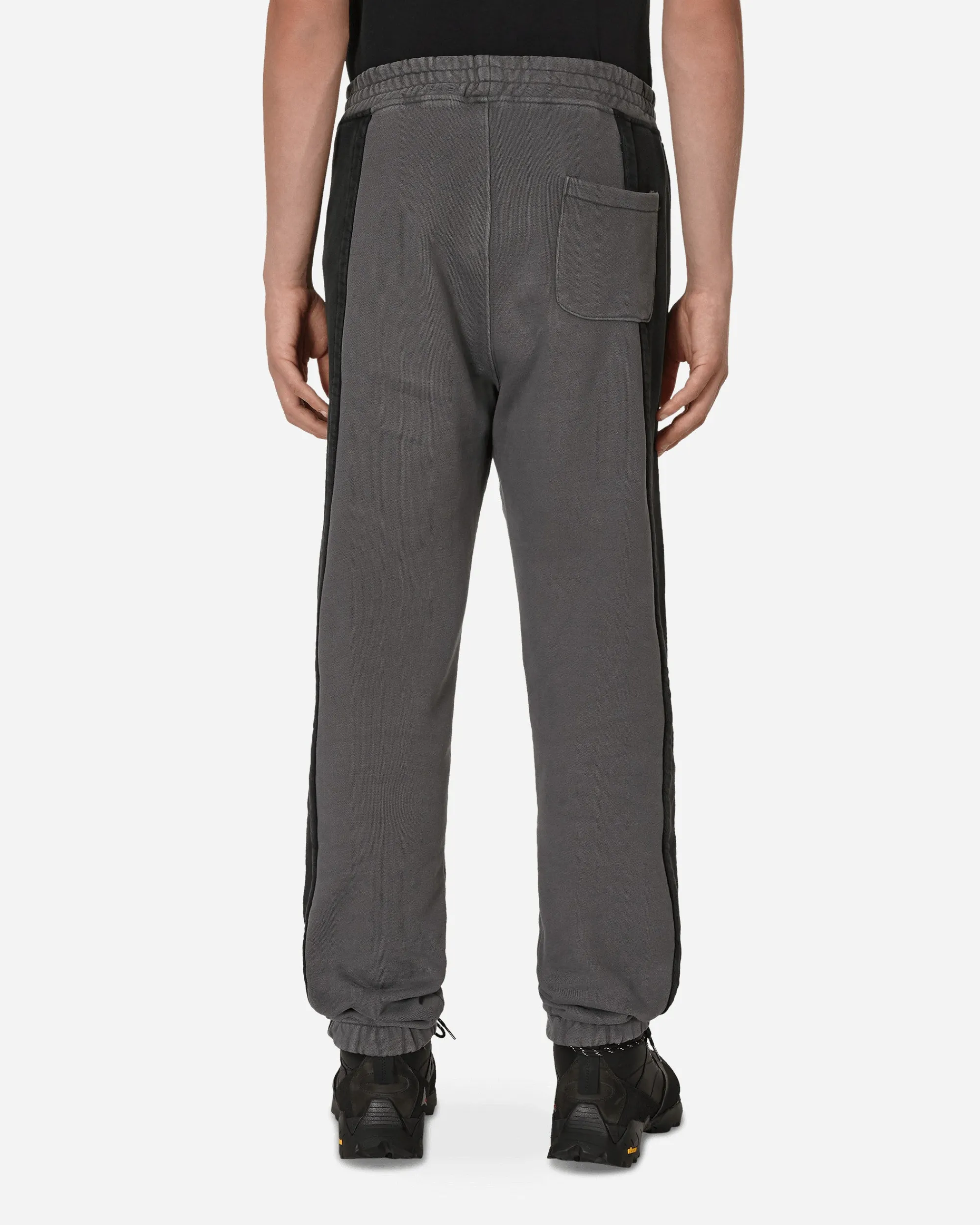 Slam Jam Pants^Panel Sweatpants Grey / Black
