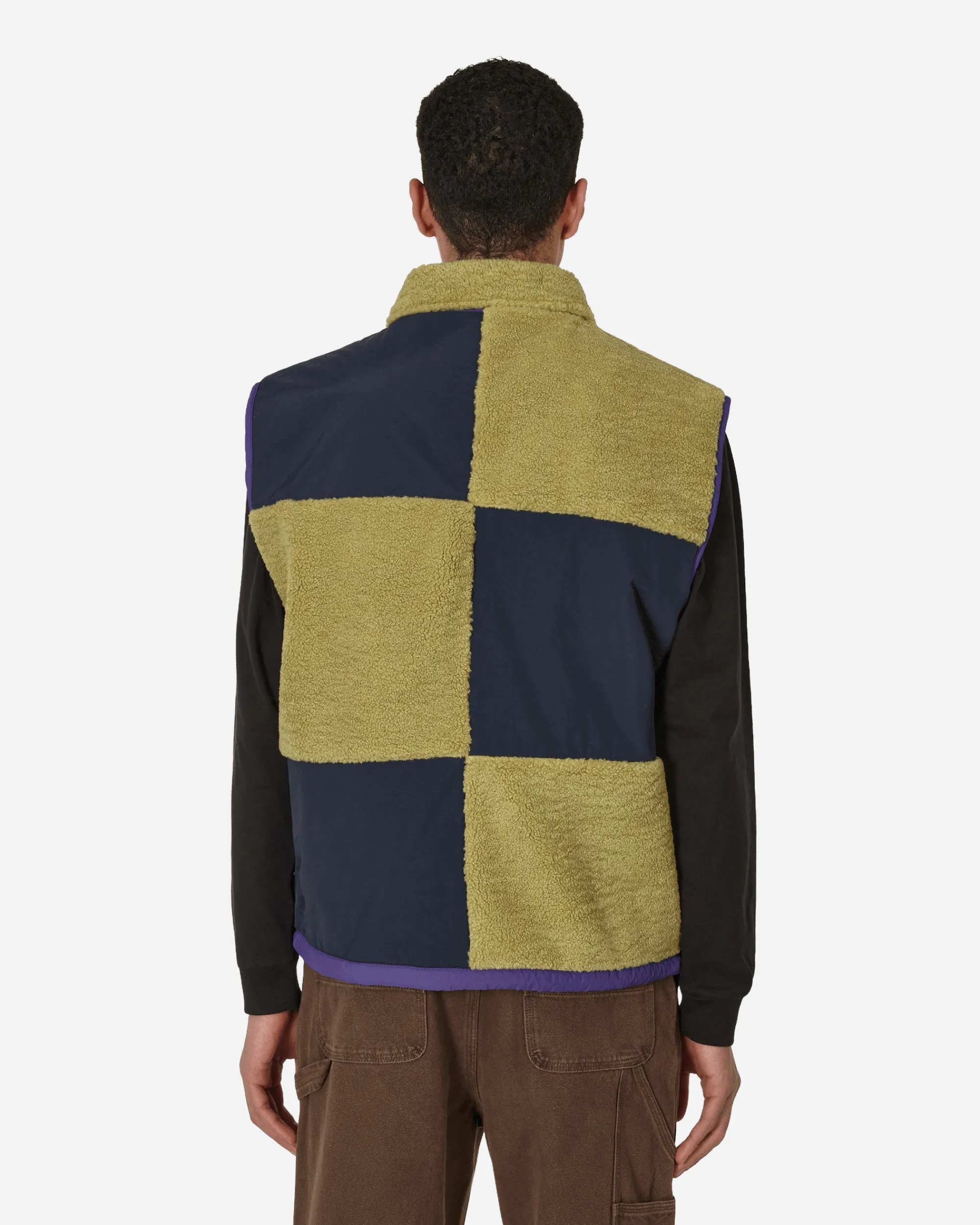 Brain Dead Coats And Jackets^Paneled Field Vest Multicolor