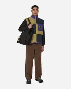 Brain Dead Coats And Jackets^Paneled Field Vest Multicolor