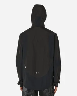 Reebok Coats And Jackets^Paneled Running Jacket Black