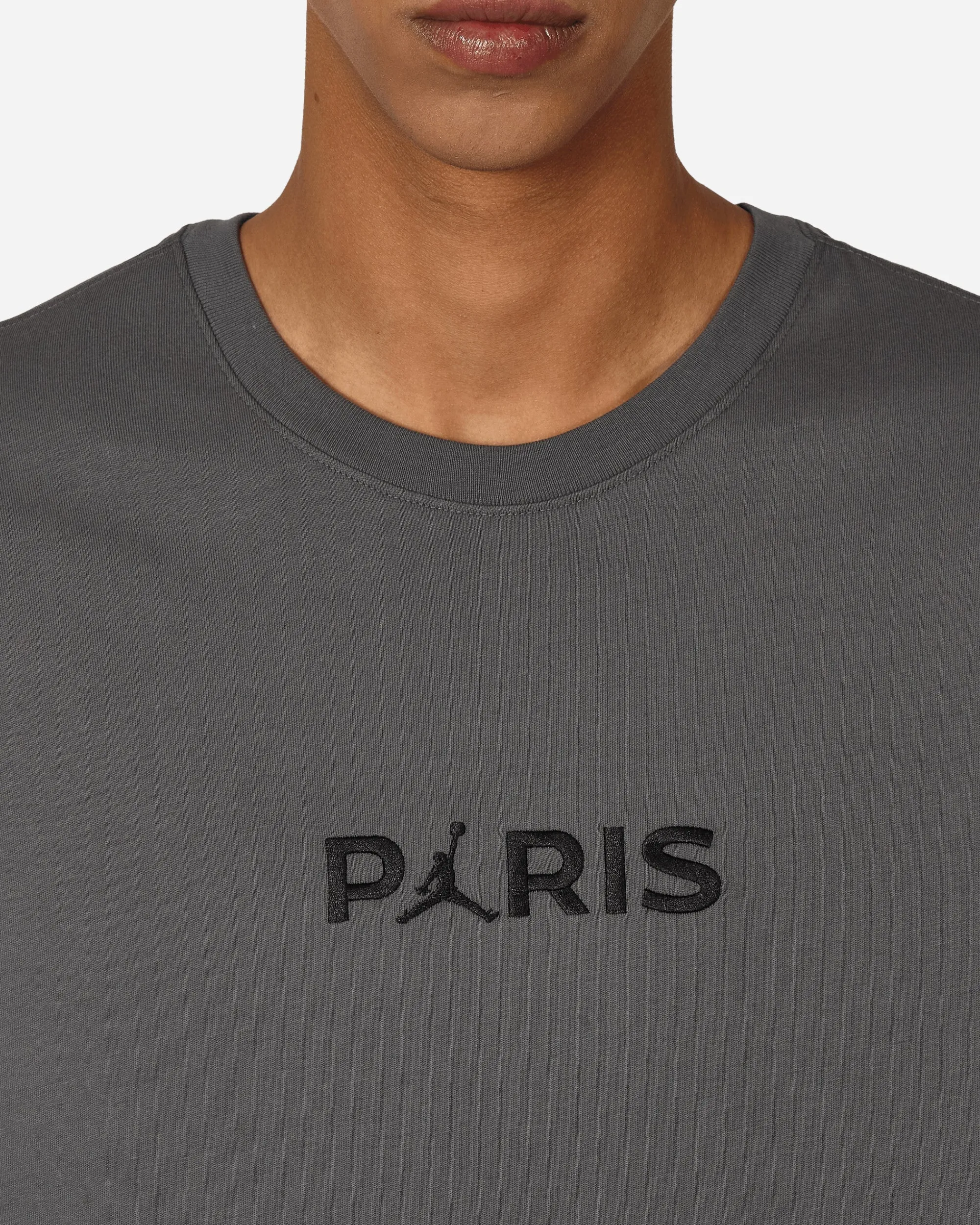 Nike Jordan T-Shirts^Paris Saint-Germain Wordmark T-Shirt Iron Grey
