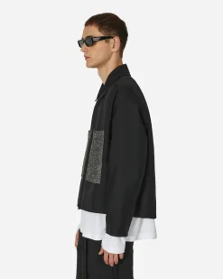 Song for the Mute Coats And Jackets^Patch Pocket Crop Jacket Black