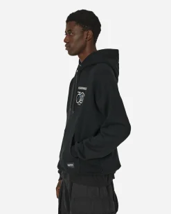 Neighborhood Sweatshirts^Patched Hooded Sweatshirt Black