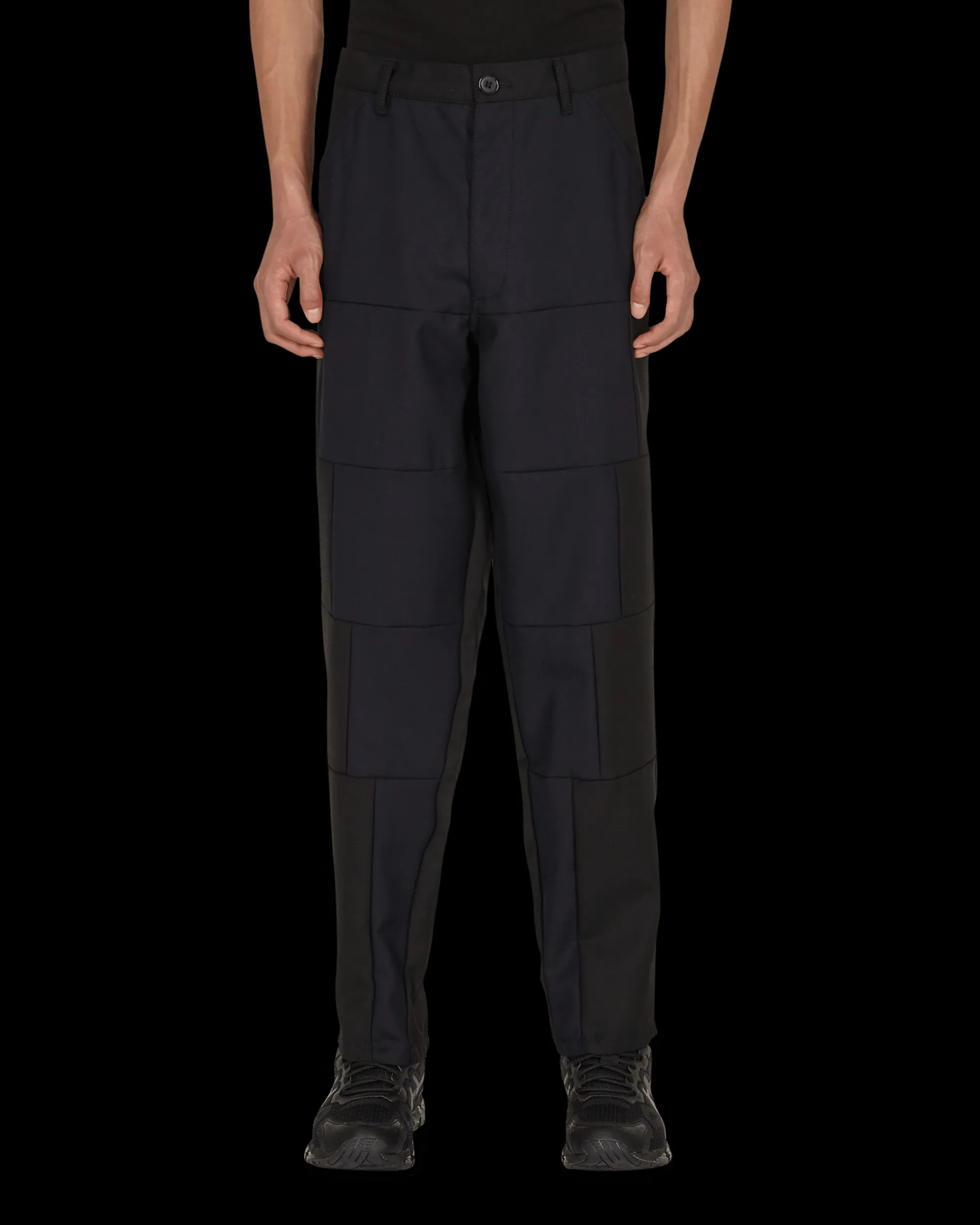 Comme Des Garçons Shirt Pants^Patchwork Trousers Multicolor