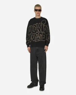 Fucking Awesome Knitwear^PBS Knit Sweater Black