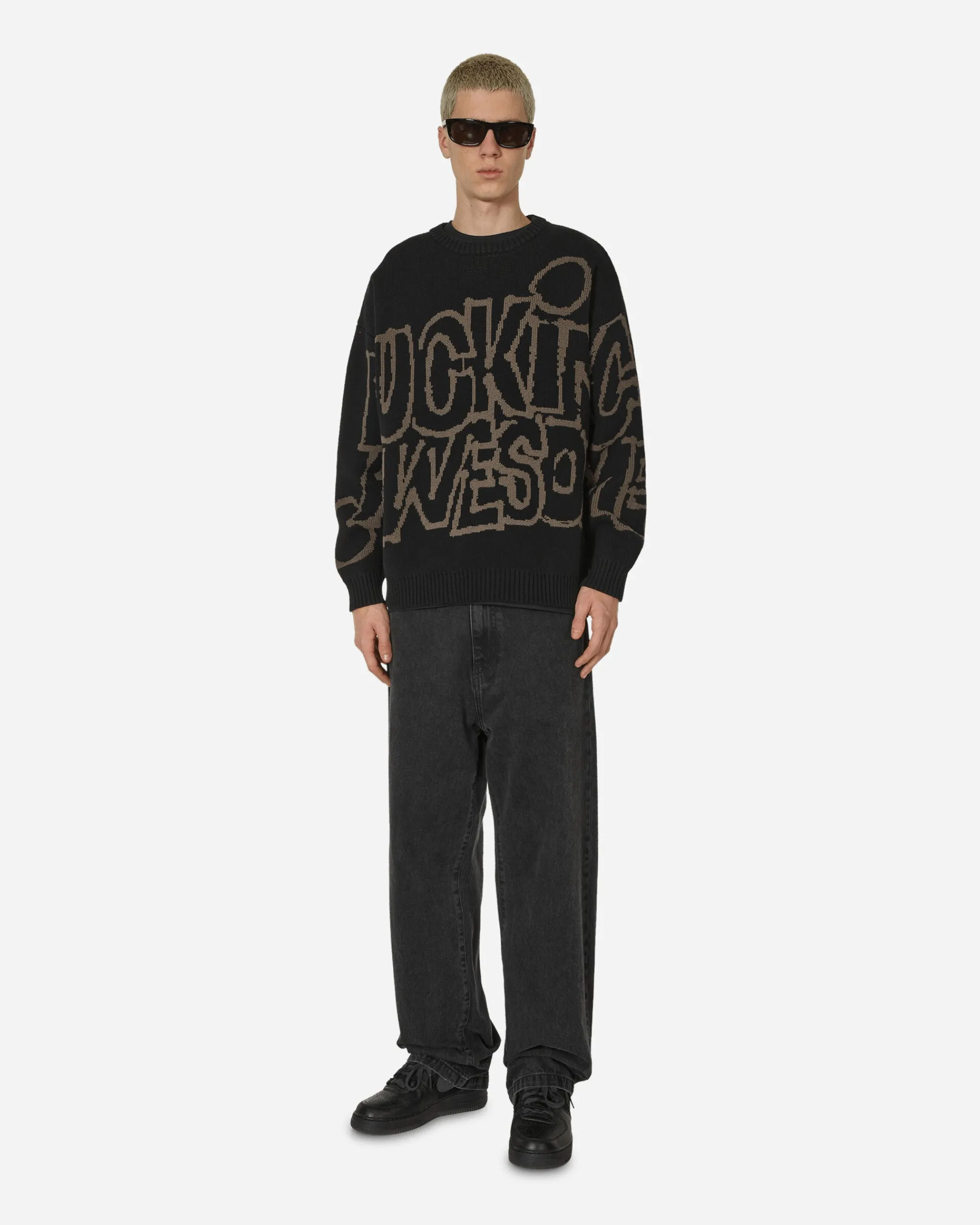 Fucking Awesome Knitwear^PBS Knit Sweater Black