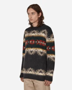 Junya Watanabe MAN Knitwear^Pendleton Crewneck Sweater Grey
