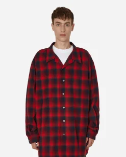 Maison Margiela Shirts^Pendleton Oversized Shirt Red
