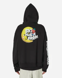 Sky High Farm Sweatshirts^Perennial Shana Graphic Hooded Sweatshirt Black
