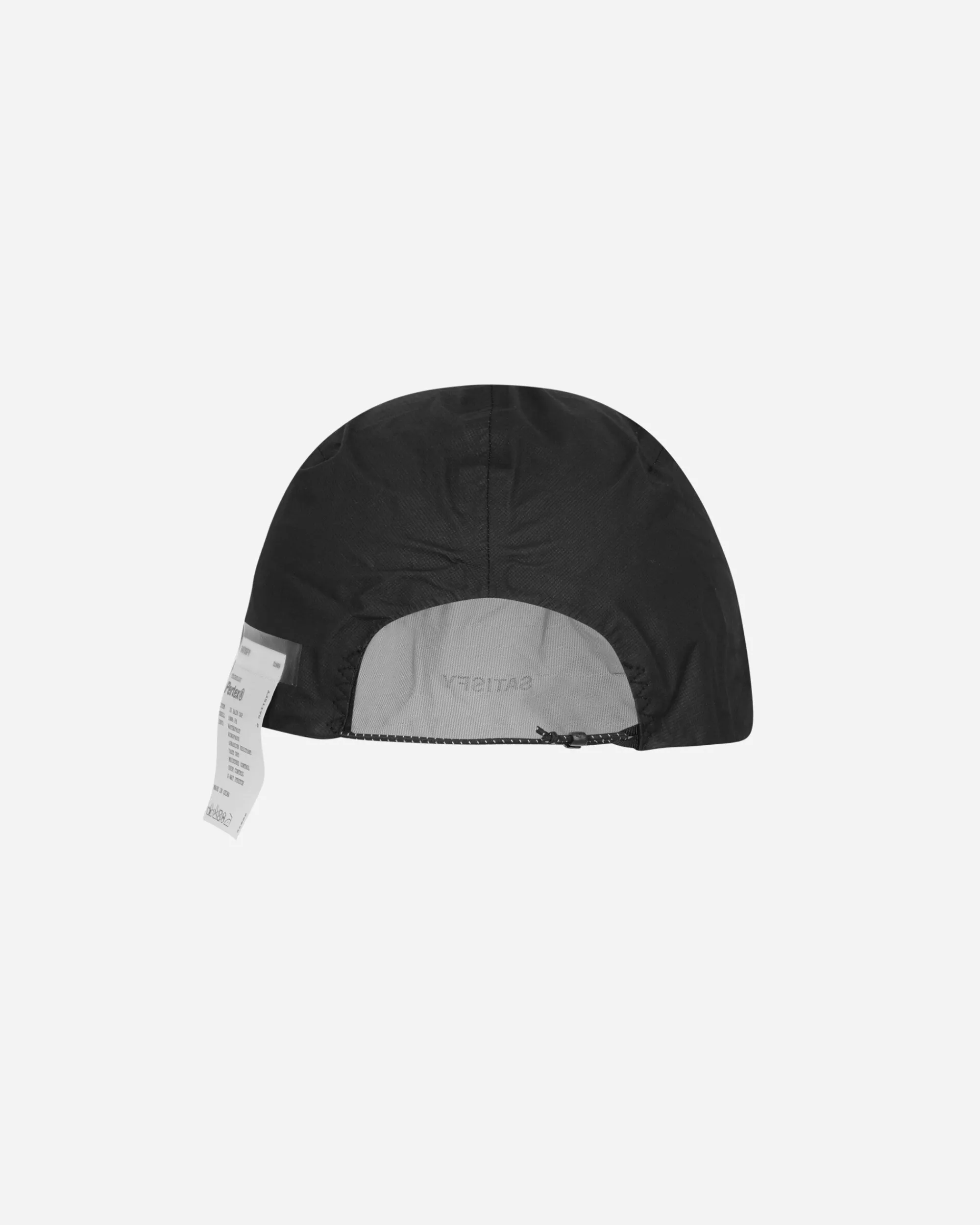 Satisfy Hats|Hats^Pertex 3L Trail Cap Black