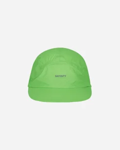 Satisfy Hats|Hats^Pertex 3L Trail Cap Neon Green