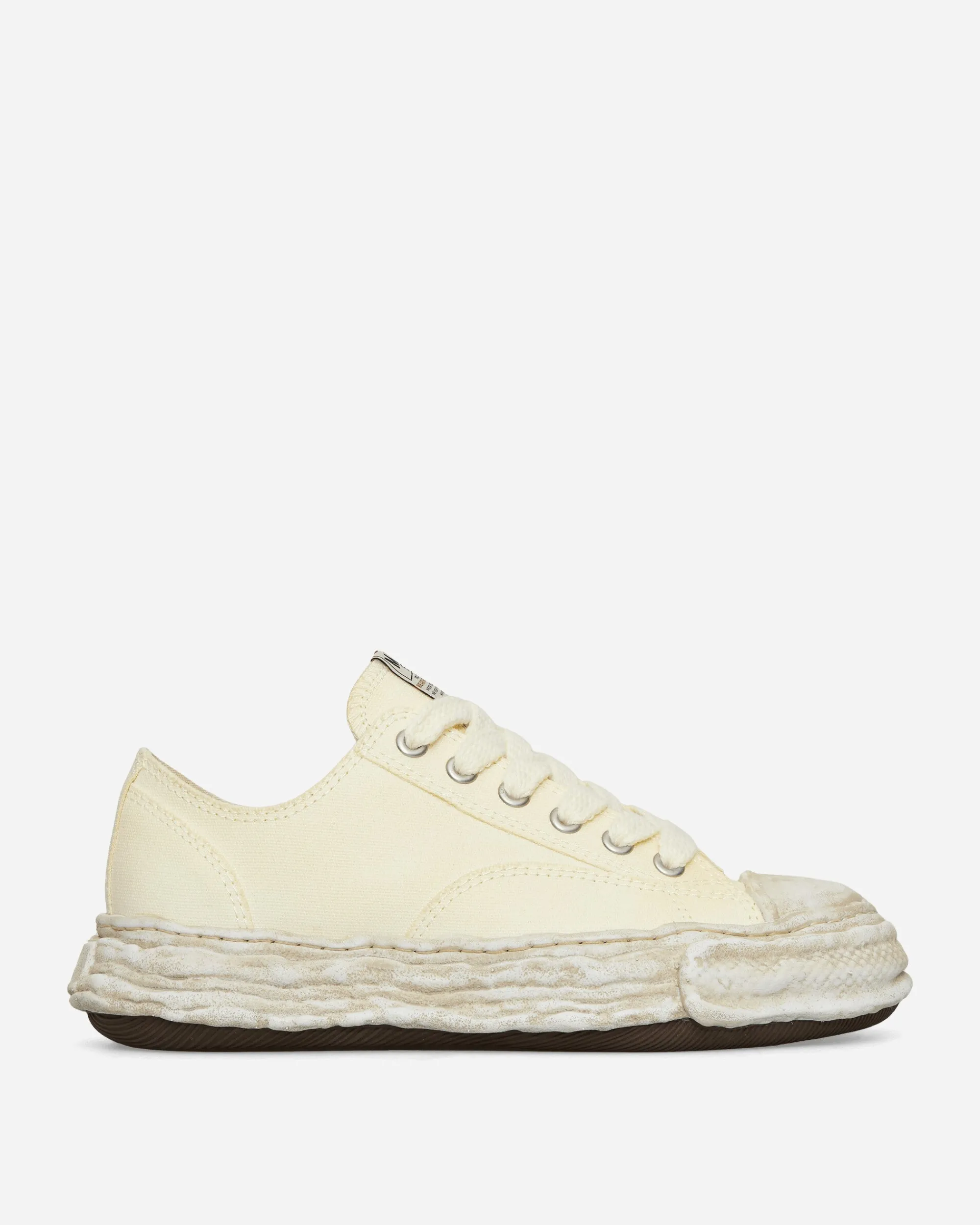 Maison MIHARA YASUHIRO Sneakers·Low|Sneakers^Peterson 23 OG Sole Over-Dyed Canvas Low Sneakers White
