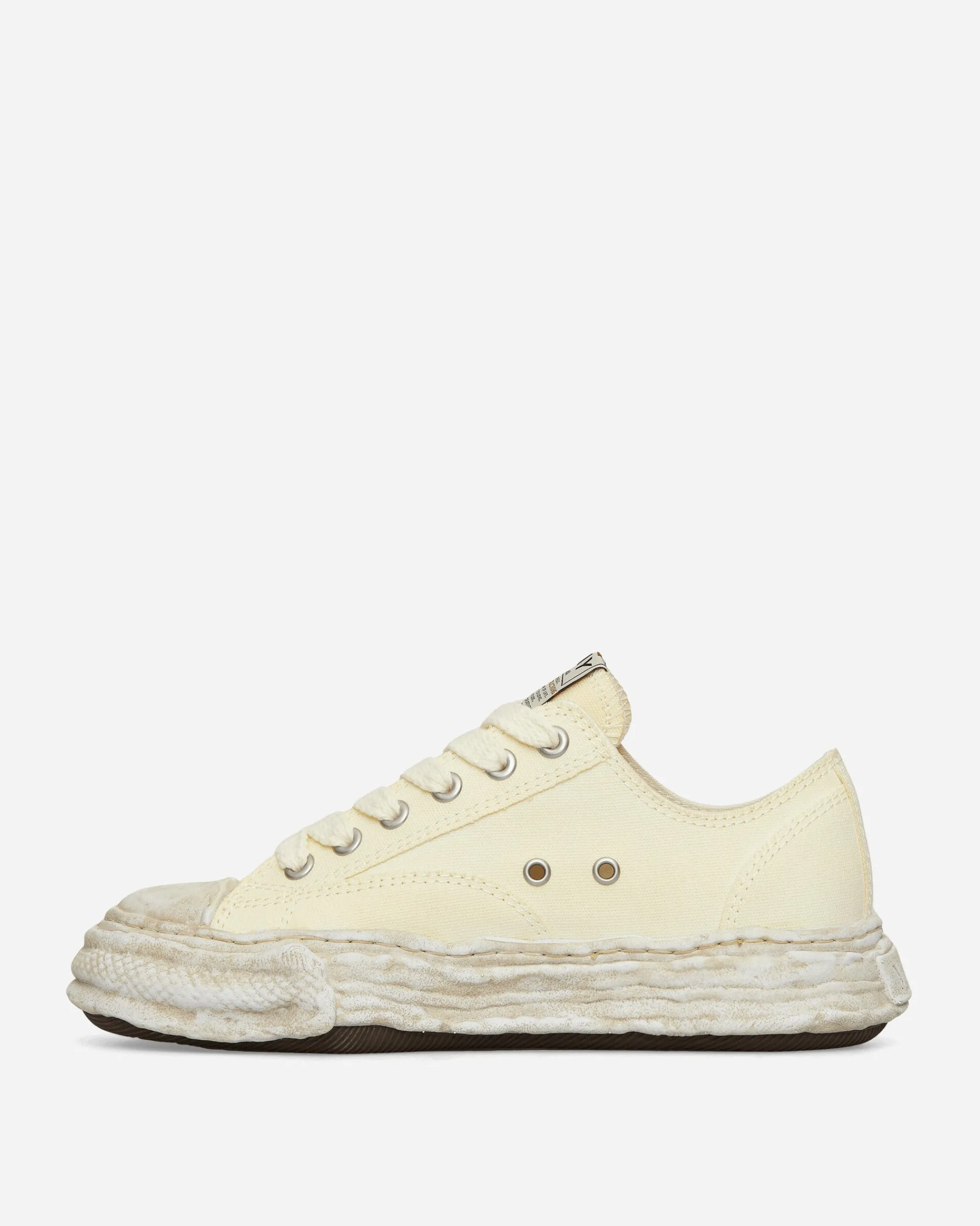 Maison MIHARA YASUHIRO Sneakers·Low|Sneakers^Peterson 23 OG Sole Over-Dyed Canvas Low Sneakers White