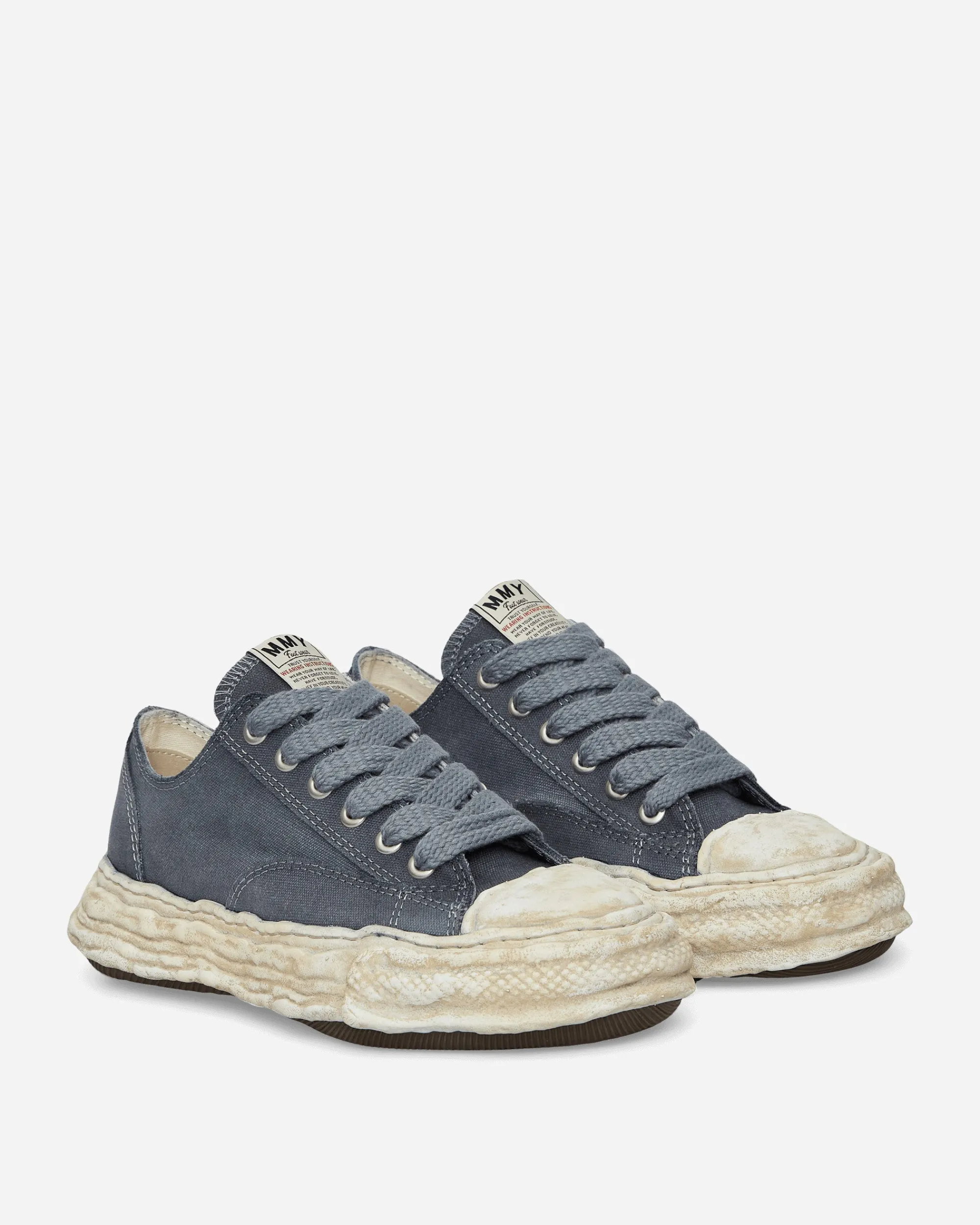 Maison MIHARA YASUHIRO Sneakers·Low|Sneakers^Peterson 23 OG Sole Over-Dyed Canvas Low Sneakers Black