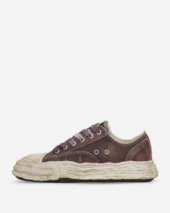 Maison MIHARA YASUHIRO Sneakers·Low|Sneakers^Peterson 23 OG Sole Washed Denim Low Sneakers Purple