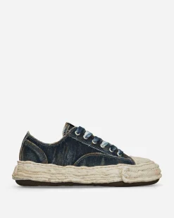 Maison MIHARA YASUHIRO Sneakers·Low|Sneakers^Peterson 23 OG Sole Washed Denim Low Sneakers Blue