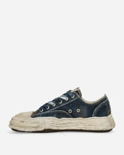 Maison MIHARA YASUHIRO Sneakers·Low|Sneakers^Peterson 23 OG Sole Washed Denim Low Sneakers Blue