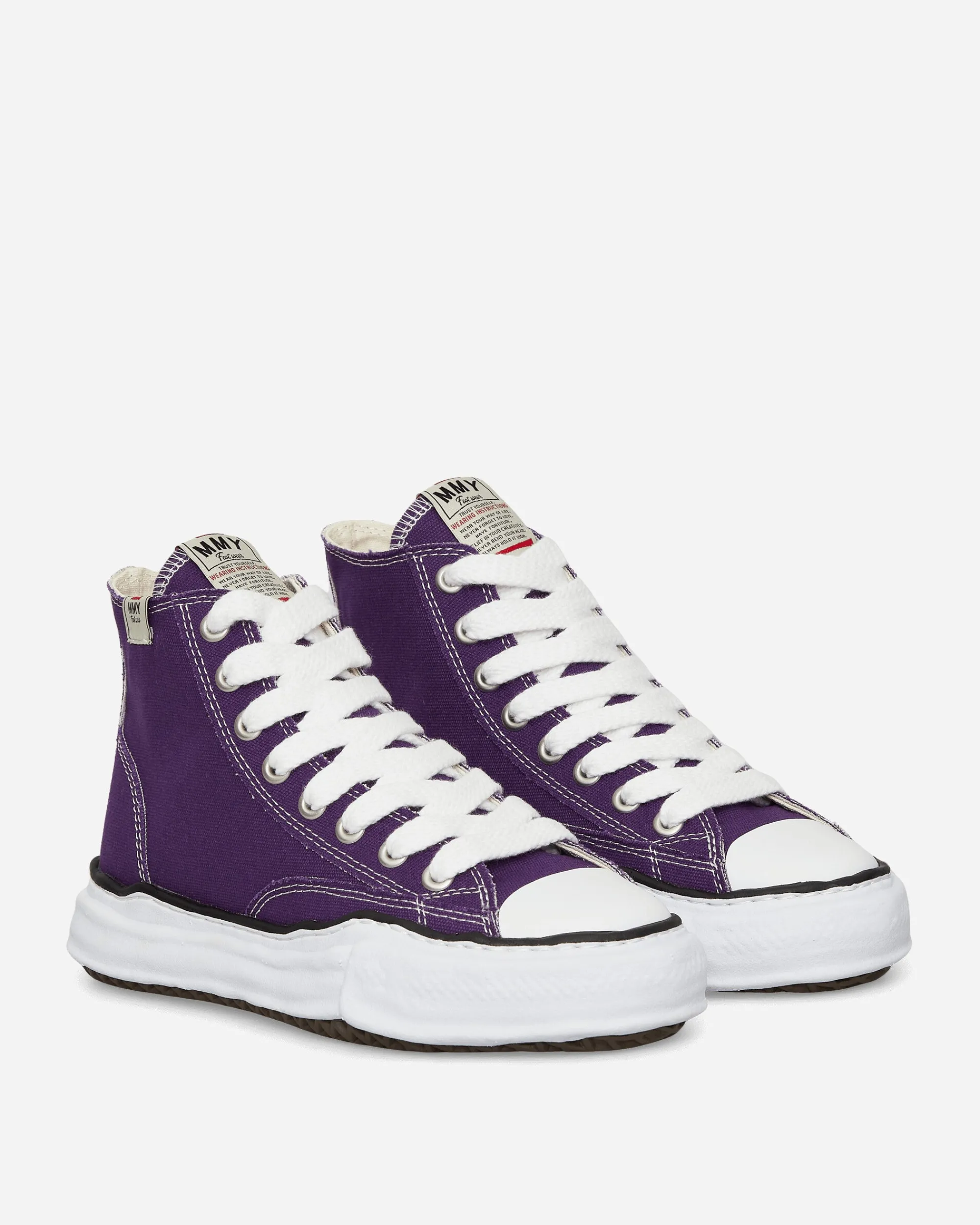Maison MIHARA YASUHIRO Sneakers·Low|Sneakers^Peterson OG Sole Canvas High Sneakers Purple
