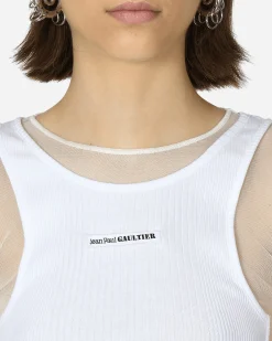 Jean Paul Gaultier T-Shirts^Petit Grand Top White