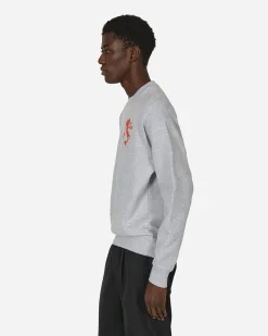 Public Possession Sweatshirts^P.iù P.asta Crewneck Sweatshirt Light Grey Heather