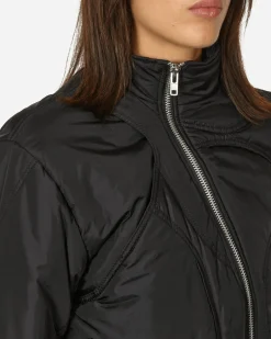 Mainline:RUS/Fr.CA/DE Coats And Jackets^Piping Nylon Puffer Jacket Black