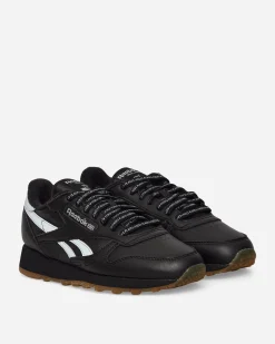 Reebok Sneakers·Low|Sneakers^PLACES+FACES Classic Leather Sneakers Black / Silver