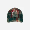 Nancy Hats|Hats^Plaid House 6-Panel Cap Green