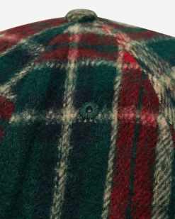 Nancy Hats|Hats^Plaid House 6-Panel Cap Green