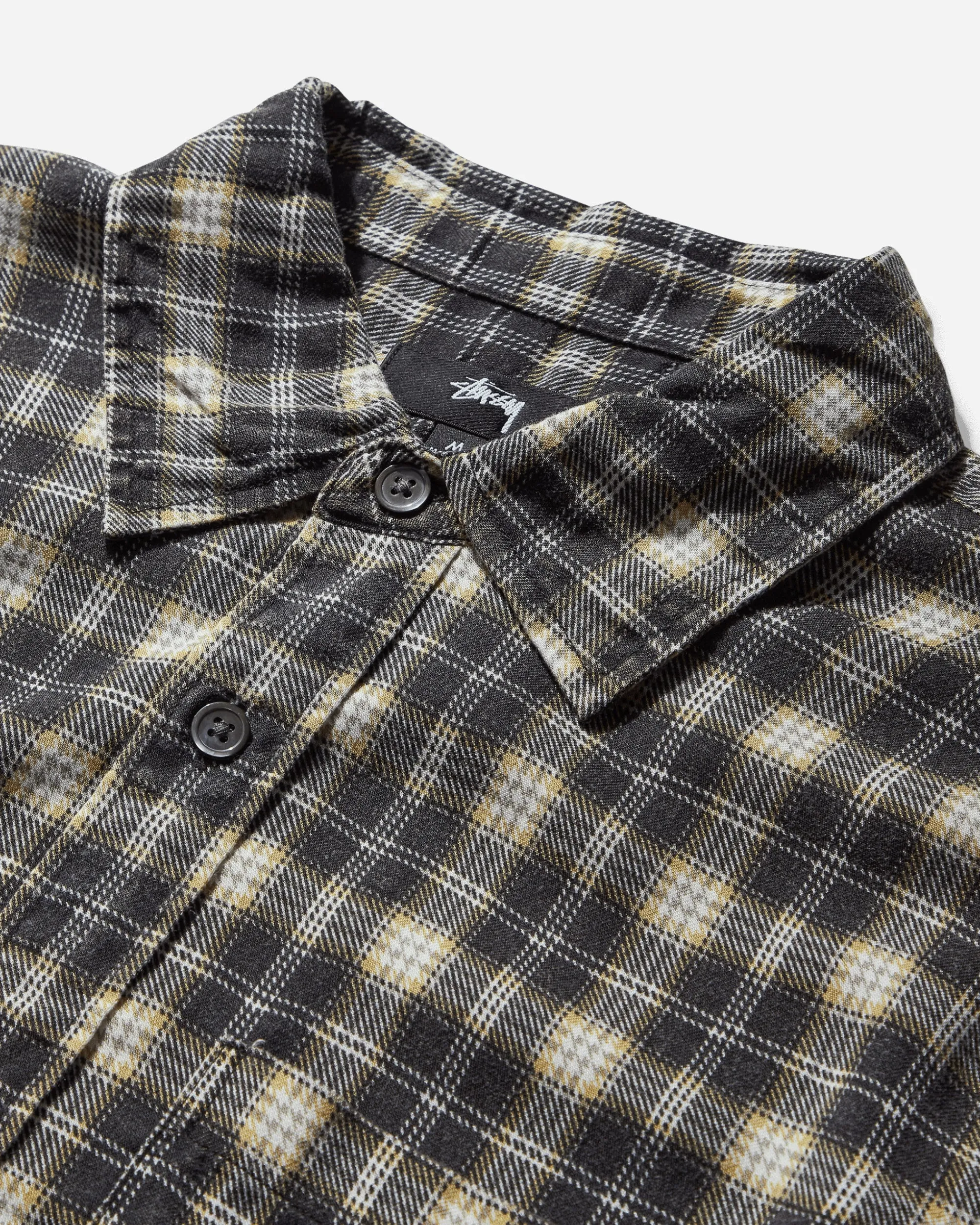 Stüssy Shirts^Plaid Shirt Black