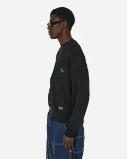 Neighborhood Knitwear^Plain Cardigan Black