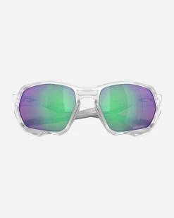 Oakley Eyewear|Eyewear^Plazma Sunglasses Clear Matte / Prizm Road