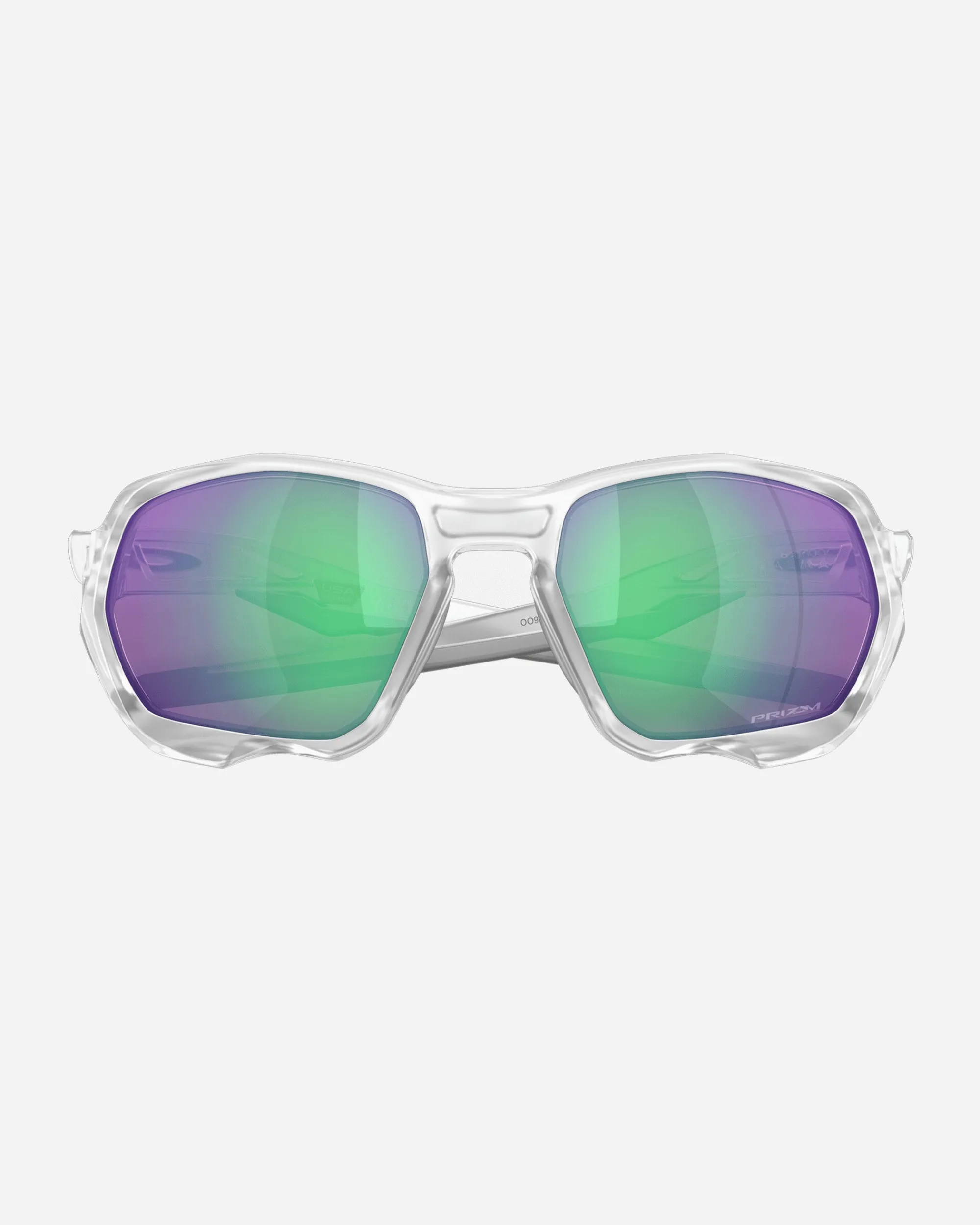 Oakley Eyewear|Eyewear^Plazma Sunglasses Clear Matte / Prizm Road