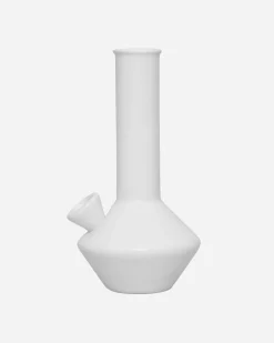 Summerland Ceramics High Times^Pleasure Point Bong White