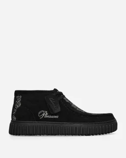 Clarks Classic Shoes^Pleasures Torhill Woven Boots Black