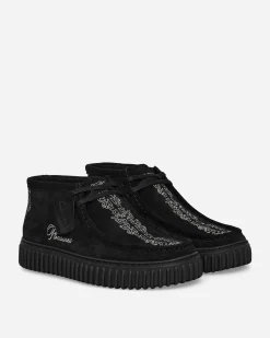 Clarks Classic Shoes^Pleasures Torhill Woven Boots Black