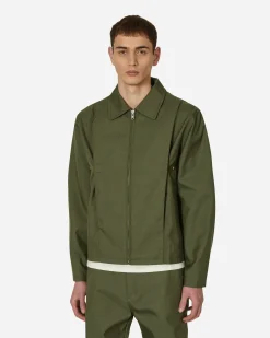 AFFXWRKS Coats And Jackets^Pleat Bomber Jacket Green