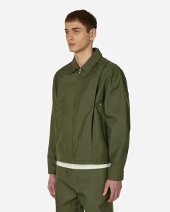 AFFXWRKS Coats And Jackets^Pleat Bomber Jacket Green