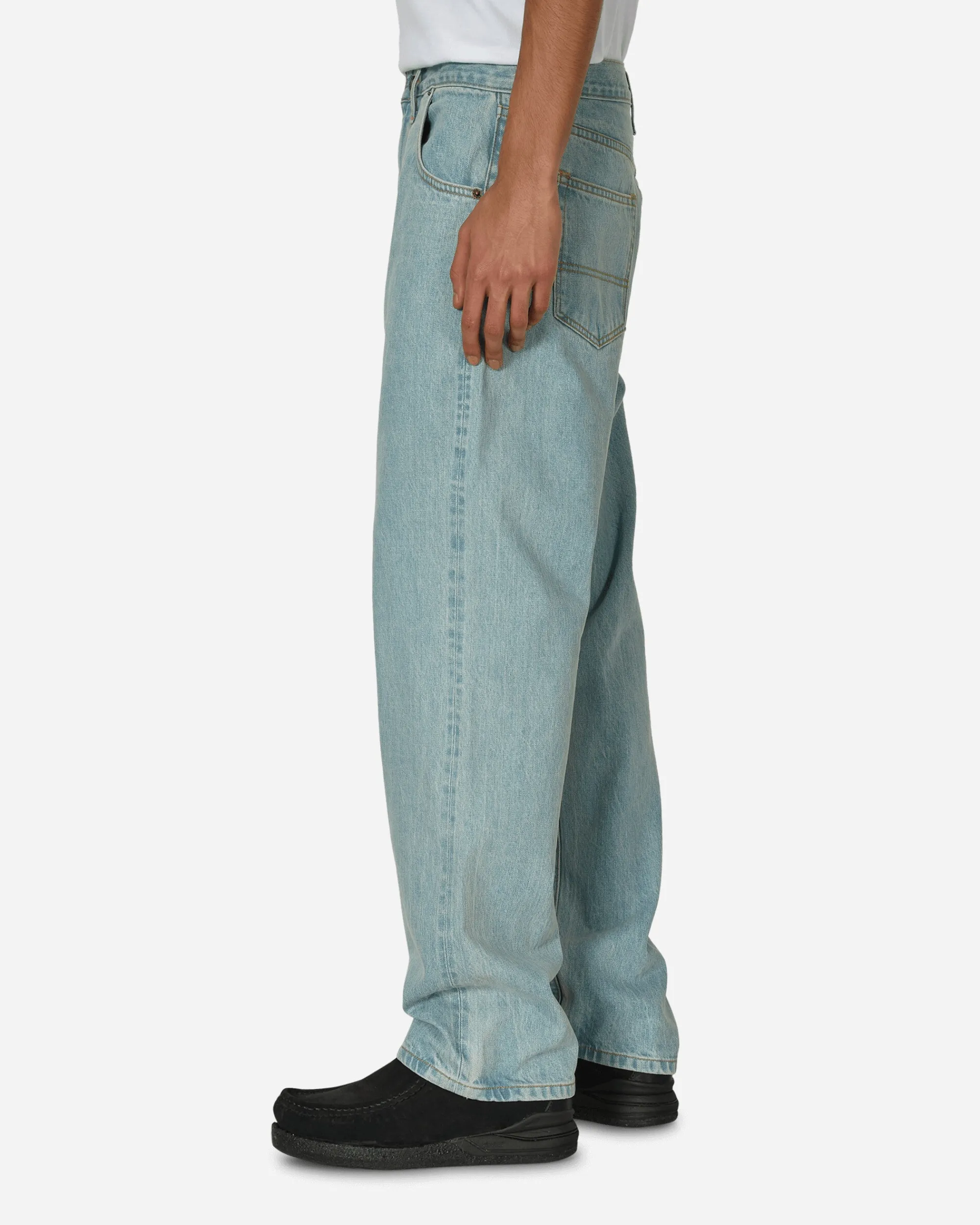 Noah Pants^Pleated Jeans Light Wash