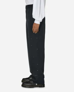 Undercover Pants^Pleated Pants Dark Navy