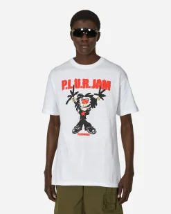 Pleasures T-Shirts^P.L.U.R. Jam T-Shirt White